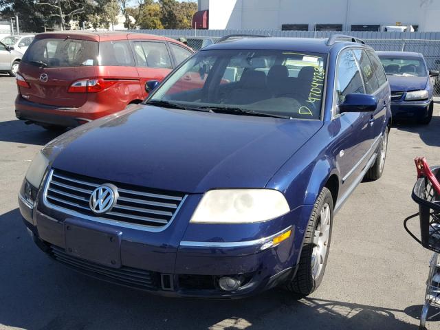 WVWYH63B02E208297 - 2002 VOLKSWAGEN PASSAT GLX 蓝色 照片 2
