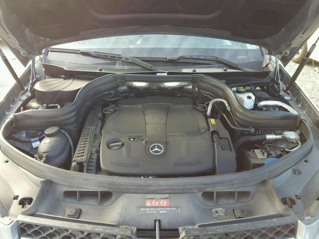 WDCGG8JB7FG399833 - 2015 MERCEDES-BENZ GLK 350 4M SILVER photo 7