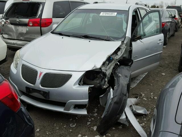 5Y2SL65856Z430080 - 2006 PONTIAC VIBE SILVER photo 2