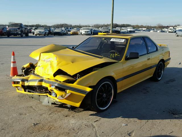 JHMBA4140JC027700 - 1988 HONDA PRELUDE SI YELLOW photo 2