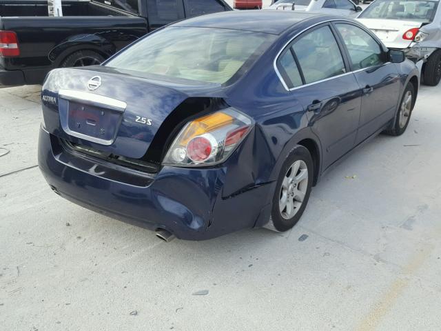 1N4AL21EX9C129172 - 2009 NISSAN ALTIMA 2.5 BLUE photo 4