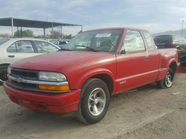 1GCCS1943W8202439 - 1998 CHEVROLET S TRUCK S1 RED photo 2