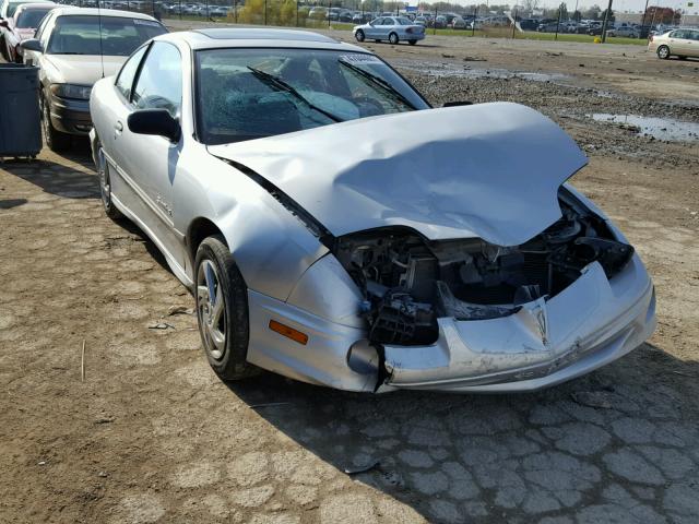 1G2JB124027104670 - 2002 PONTIAC SUNFIRE SE SILVER photo 1