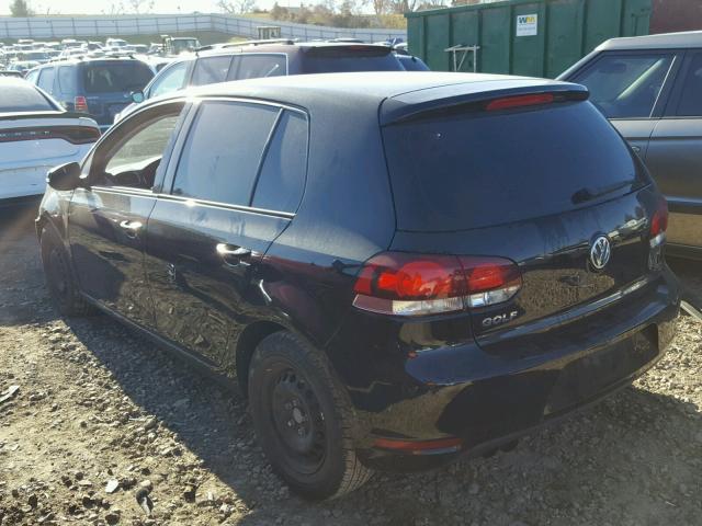 WVWDB7AJ2DW094557 - 2013 VOLKSWAGEN GOLF 黑色 照片 3