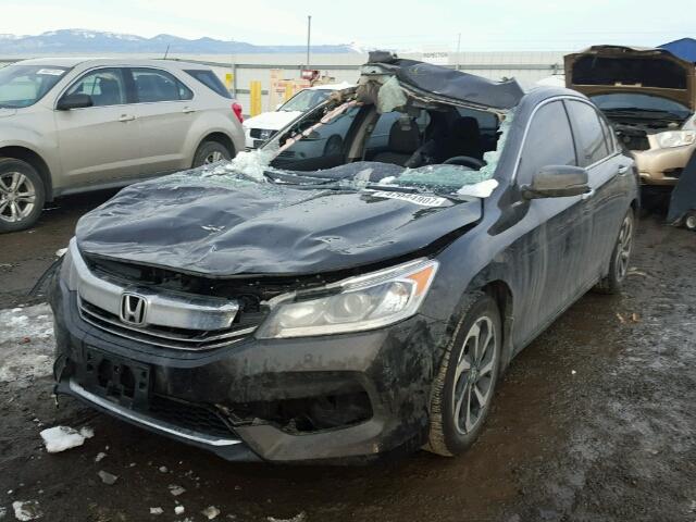 1HGCR2F94GA224978 - 2016 HONDA ACCORD EXL BLACK photo 2