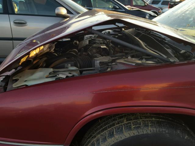 2G4WB52L9S1484665 - 1995 BUICK REGAL CUST RED photo 10