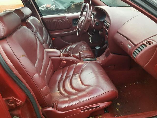 2G4WB52L9S1484665 - 1995 BUICK REGAL CUST RED photo 5