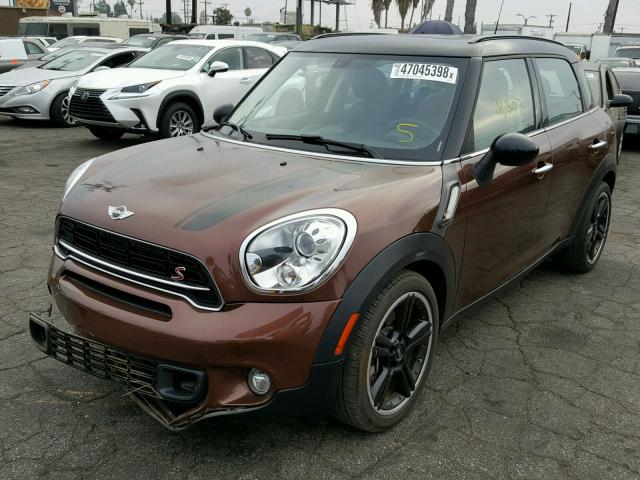 WMWZC3C58FWT05191 - 2015 MINI COOPER S C BROWN photo 2