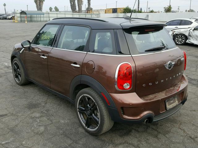 WMWZC3C58FWT05191 - 2015 MINI COOPER S C BROWN photo 3