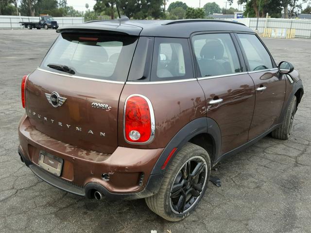 WMWZC3C58FWT05191 - 2015 MINI COOPER S C BROWN photo 4