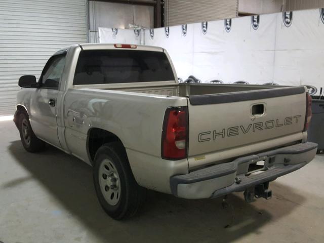 3GCEC14X76G158818 - 2006 CHEVROLET SILVERADO BEIGE photo 3