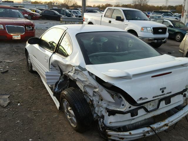 1G2NF12E12C112668 - 2002 PONTIAC GRAND AM S WHITE photo 3