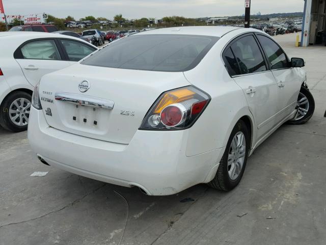 1N4AL2AP1AN419147 - 2010 NISSAN ALTIMA BAS WHITE photo 4