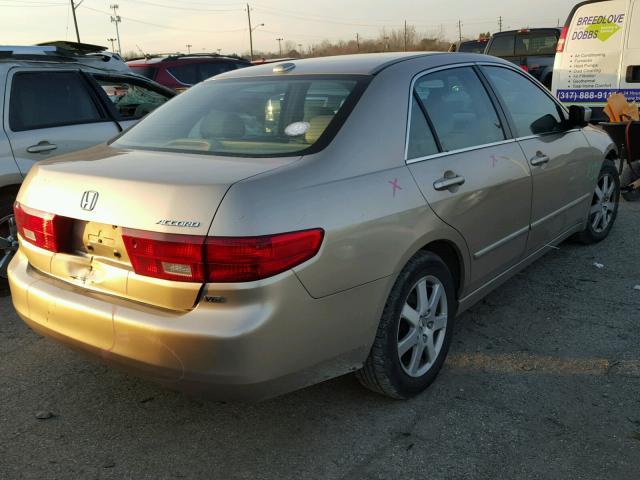 1HGCM66515A068768 - 2005 HONDA ACCORD EX TAN photo 4