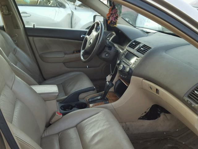 1HGCM66515A068768 - 2005 HONDA ACCORD EX TAN photo 5