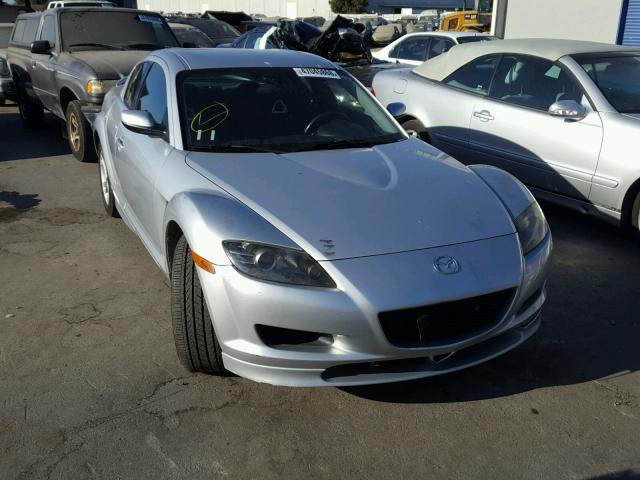 JM1FE17N540125505 - 2004 MAZDA RX8 SILVER photo 1