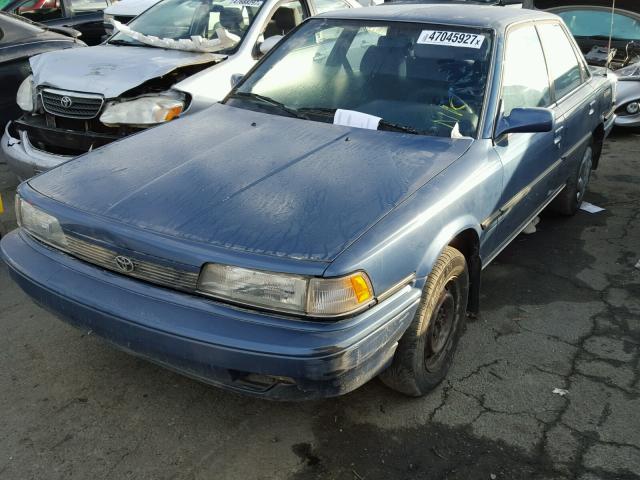 4T1SV22E7MU413512 - 1991 TOYOTA CAMRY LE BLUE photo 2