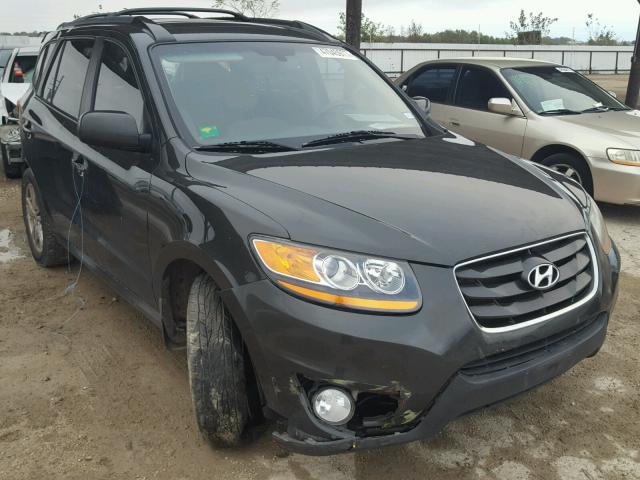 5NMSK4AGXAH341574 - 2010 HYUNDAI SANTA FE L GRAY photo 1