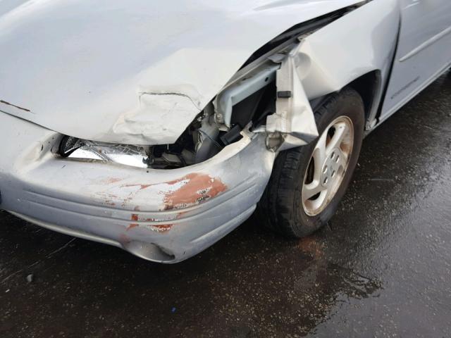 1G2WJ52M5XF324187 - 1999 PONTIAC GRAND PRIX SILVER photo 9