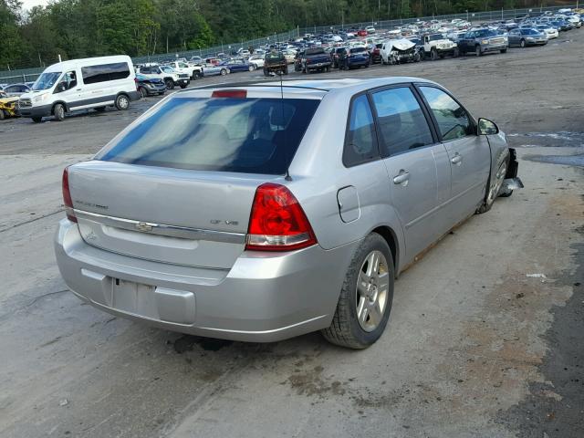 1G1ZT68N37F112129 - 2007 CHEVROLET MALIBU MAX ვერცხლისფერი ფოტო 4