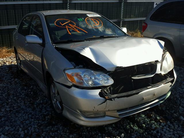 2T1BR32E84C243673 - 2004 TOYOTA COROLLA SILVER photo 1