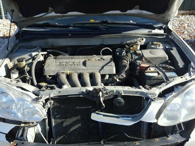 2T1BR32E84C243673 - 2004 TOYOTA COROLLA SILVER photo 7