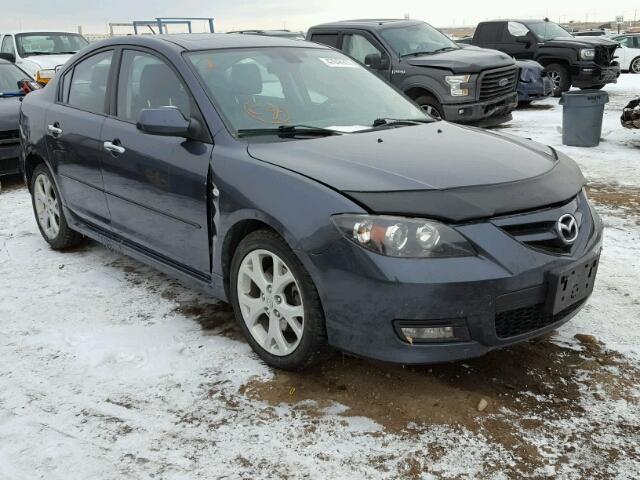 JM1BK323481113466 - 2008 MAZDA 3 S GRAY photo 1