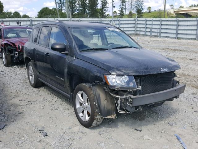1C4NJCBA4ED726325 - 2014 JEEP COMPASS SP BLACK photo 1
