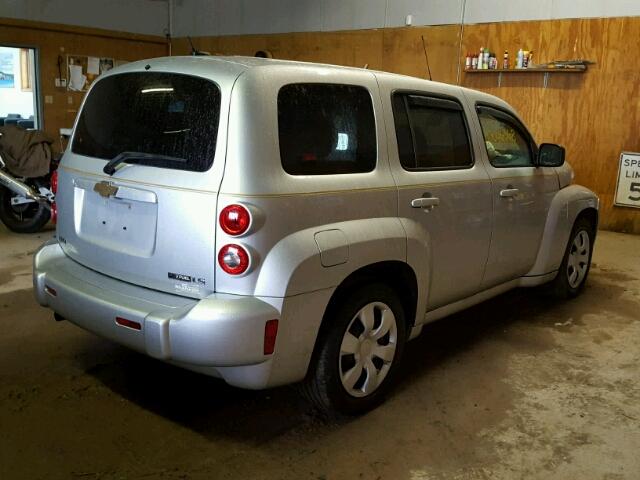 3GNCA13B69S586732 - 2009 CHEVROLET HHR LS Plata foto 4