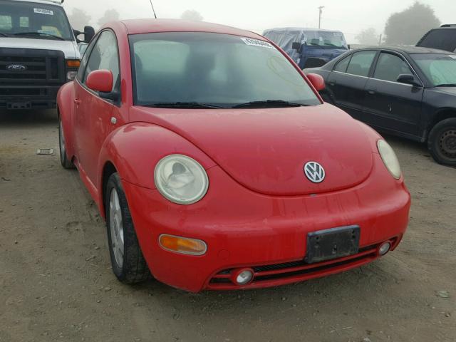3VWCC21C8XM401857 - 1999 VOLKSWAGEN NEW BEETLE 红色 照片 1