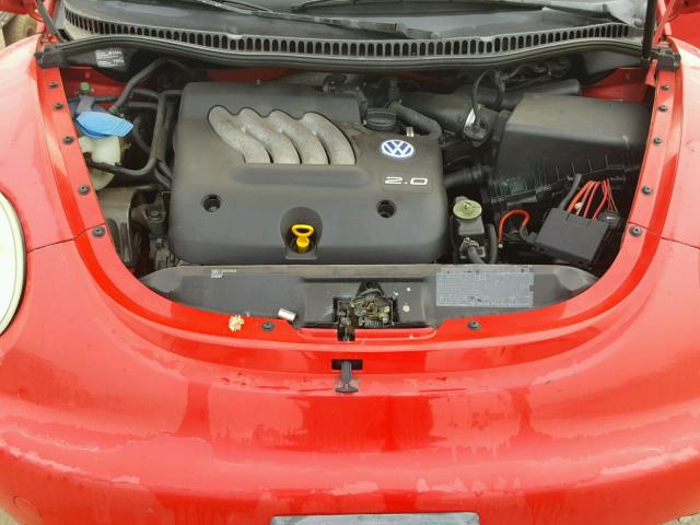 3VWCC21C8XM401857 - 1999 VOLKSWAGEN NEW BEETLE 红色 照片 7