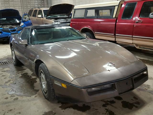 1G1YY0780F5122076 - 1985 CHEVROLET CORVETTE BROWN photo 1