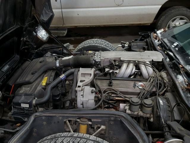 1G1YY0780F5122076 - 1985 CHEVROLET CORVETTE BROWN photo 7