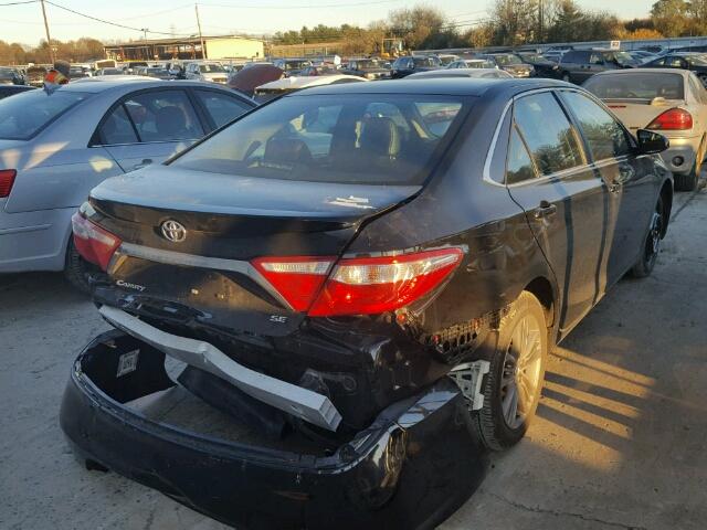 4T1BF1FK4GU185674 - 2016 TOYOTA CAMRY LE შავი ფოტო 4