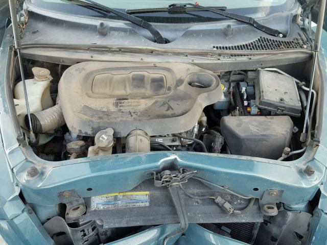 3GNDA23D97S597216 - 2007 CHEVROLET HHR LT BLUE photo 7