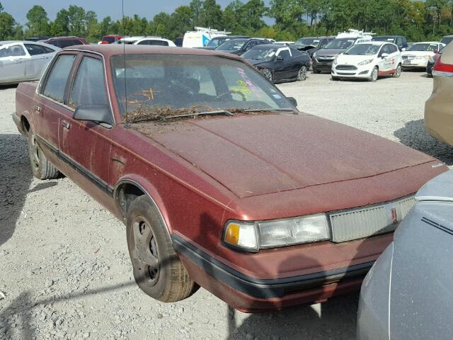 2G3AJ54N2M2334152 - 1991 OLDSMOBILE CUTLASS CI RED photo 1