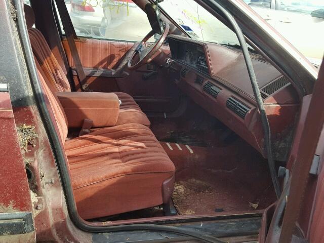 2G3AJ54N2M2334152 - 1991 OLDSMOBILE CUTLASS CI RED photo 5