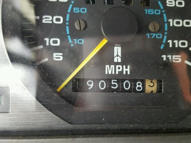 2G3AJ54N2M2334152 - 1991 OLDSMOBILE CUTLASS CI RED photo 8