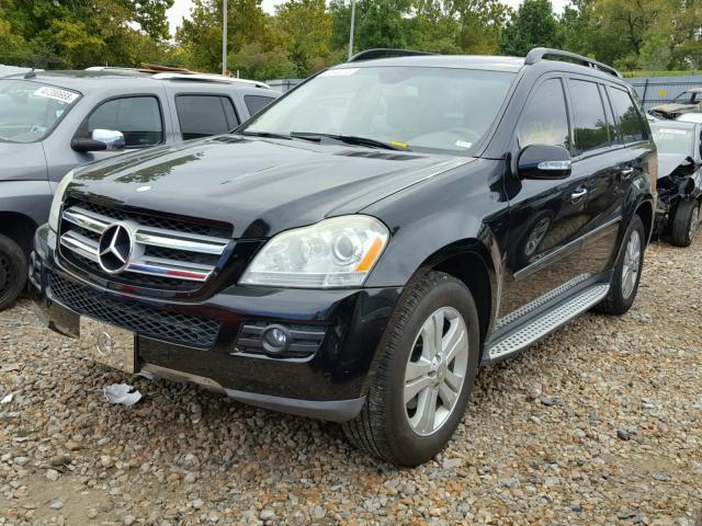 4JGBF22E98A384518 - 2008 MERCEDES-BENZ GL 320 CDI BLACK photo 2