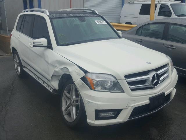 WDCGG8HB2BF692206 - 2011 MERCEDES-BENZ GLK 350 4M WHITE photo 1