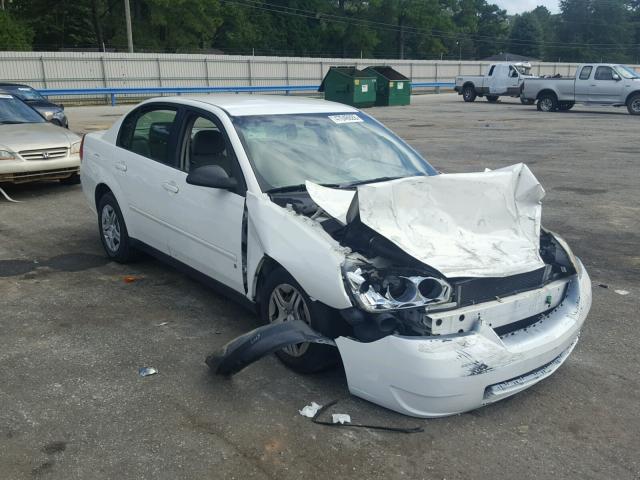 1G1ZS58F07F216986 - 2007 CHEVROLET MALIBU LS Ağ foto 1