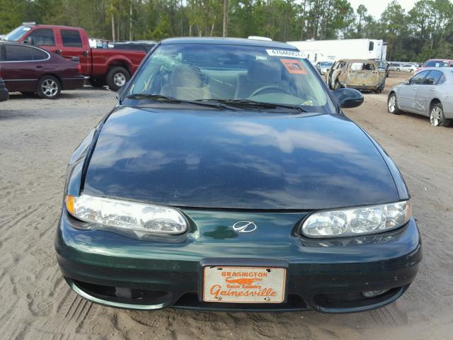 1G3NL52F72C167114 - 2002 OLDSMOBILE ALERO GL GREEN photo 10