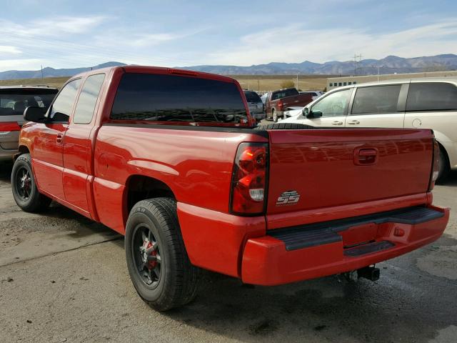 2GCEK19N951223959 - 2005 CHEVROLET SILVERADO RED photo 3