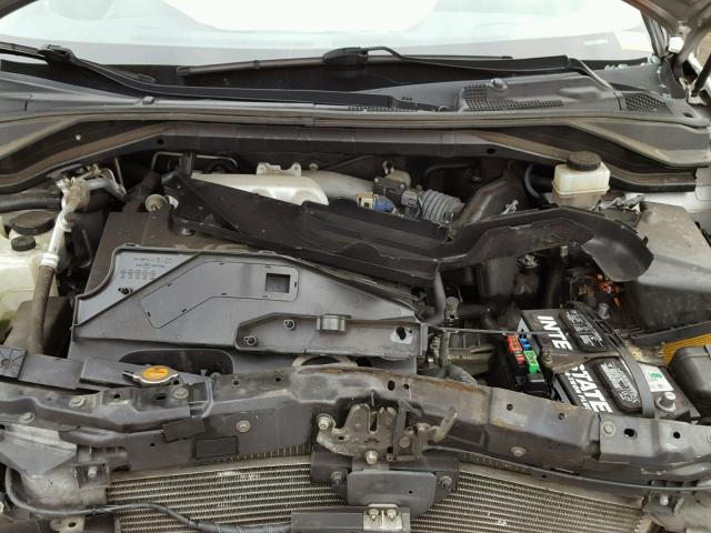 JN8AZ08T14W225074 - 2004 NISSAN MURANO SL SILVER photo 7