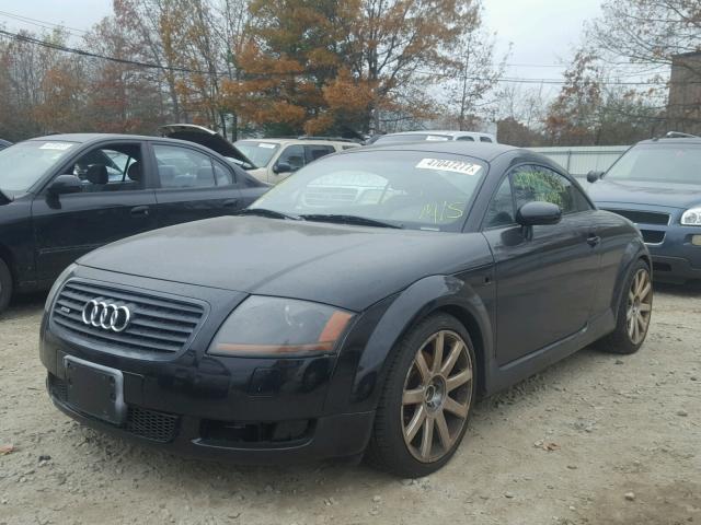 TRUWT28N811047419 - 2001 AUDI TT QUATTRO BLACK photo 2