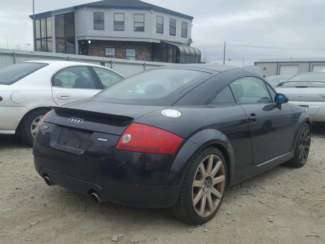 TRUWT28N811047419 - 2001 AUDI TT QUATTRO BLACK photo 4