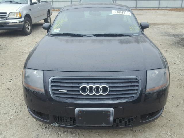 TRUWT28N811047419 - 2001 AUDI TT QUATTRO BLACK photo 9