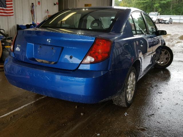 1G8AJ52F34Z166945 - 2004 SATURN ION LEVEL BLUE photo 4
