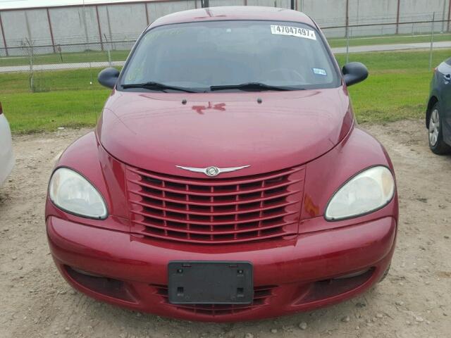 3C4FY58804T227479 - 2004 CHRYSLER PT CRUISER MAROON photo 9