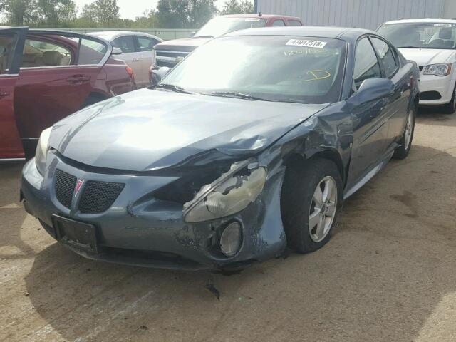 2G2WP582861160704 - 2006 PONTIAC GRAND PRIX SILVER photo 2